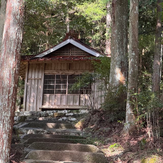 山ノ神社｜上稲子の山ノ神社の総社とされる。社殿には獣に乗る男神像が祀られている。